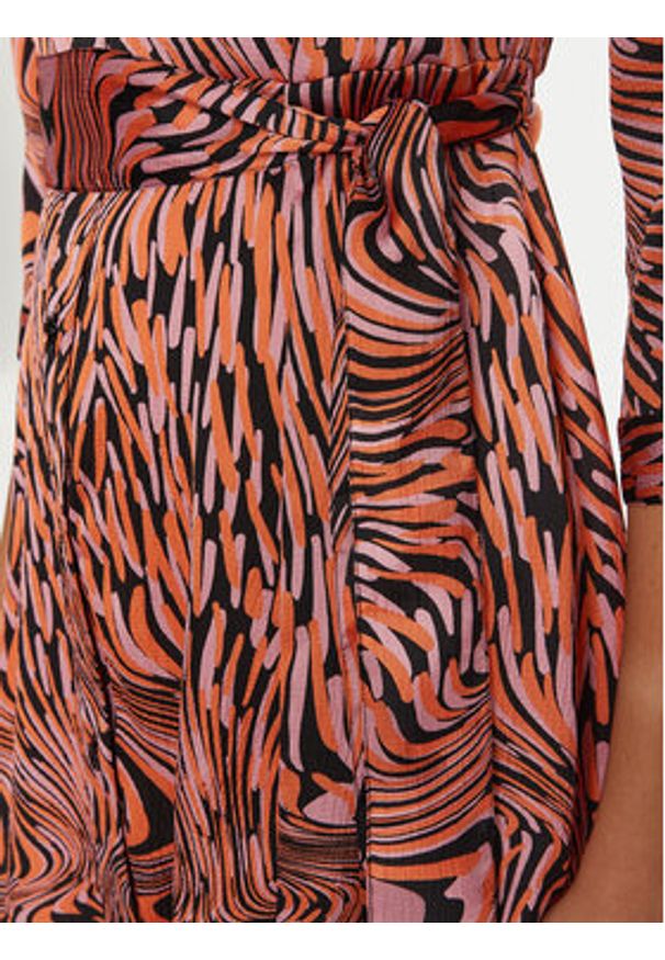 Pinko - PINKO Sukienka koszulowa 102834 A1KD Pomarańczowy Regular Fit. Kolor: pomarańczowy. Materiał: syntetyk. Typ sukienki: koszulowe