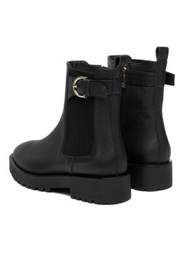 Aigner Botki 1252150 Czarny. Kolor: czarny. Materiał: skóra