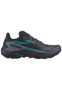 salomon - Buty do biegania męskie Salomon Genesis. Zapięcie: sznurówki. Kolor: czarny. Materiał: materiał. Szerokość cholewki: normalna