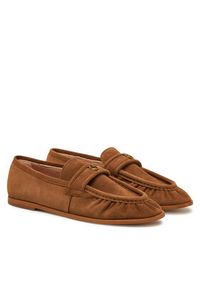 Pinko - PINKO Mokasyny Naty 02 SD0349 P004 Brązowy. Kolor: brązowy. Materiał: zamsz, skóra