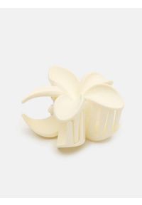 Sinsay - Spinka do włosów w kształcie kwiatka - kremowy. Kolor: kremowy. Wzór: kwiaty #1