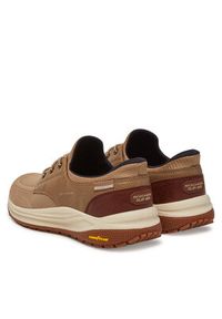 skechers - Skechers Sneakersy Meroe-Alden 205467/TPE Beżowy. Kolor: beżowy. Materiał: materiał