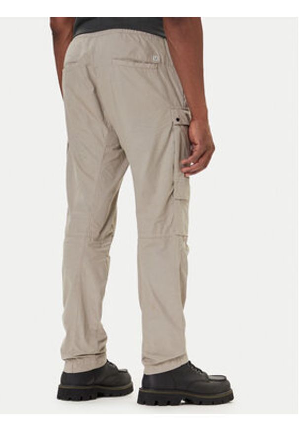 C.P. Company Spodnie materiałowe 19CMPA173A110324G Szary Regular Fit. Kolor: szary. Materiał: bawełna