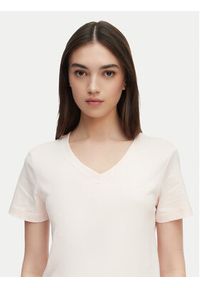 Calvin Klein Jeans T-Shirt Archive LV047B205G Różowy jasny Regular Fit. Kolor: różowy. Materiał: bawełna #3