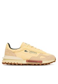 Sneakersy Lacoste. Kolor: żółty