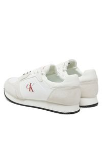 Calvin Klein Jeans Sneakersy Retro Sock Runner Mg YM0YM01152 Biały. Kolor: biały. Materiał: materiał