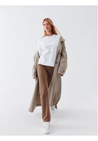 Calvin Klein Bluza Micro Logo K20K205453 Biały Regular Fit. Kolor: biały. Materiał: bawełna, syntetyk #6