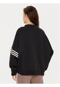Adidas - adidas Bluza Neuclassics JI8520 Czarny Oversize. Kolor: czarny. Materiał: bawełna
