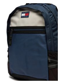 Tommy Jeans Plecak Mochila color block con logo engomado de hombre AM0AM12611 Granatowy. Kolor: niebieski. Materiał: materiał #6