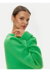 AMERICAN VINTAGE - American Vintage Sweter Vitow VITO18EE24 Zielony Regular Fit. Kolor: zielony. Materiał: wełna. Styl: vintage