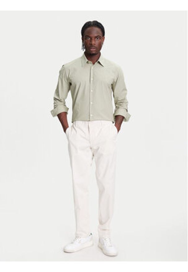 BOSS Koszula Relegant 50518304 Zielony Regular Fit. Kolor: zielony. Materiał: bawełna