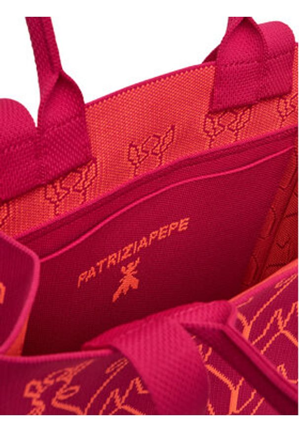 Patrizia Pepe Torebka 2B0123/K264 Różowy. Kolor: różowy