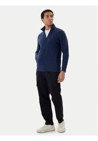 BOSS Bluza 50511709 Niebieski Relaxed Fit. Kolor: niebieski. Materiał: bawełna #3