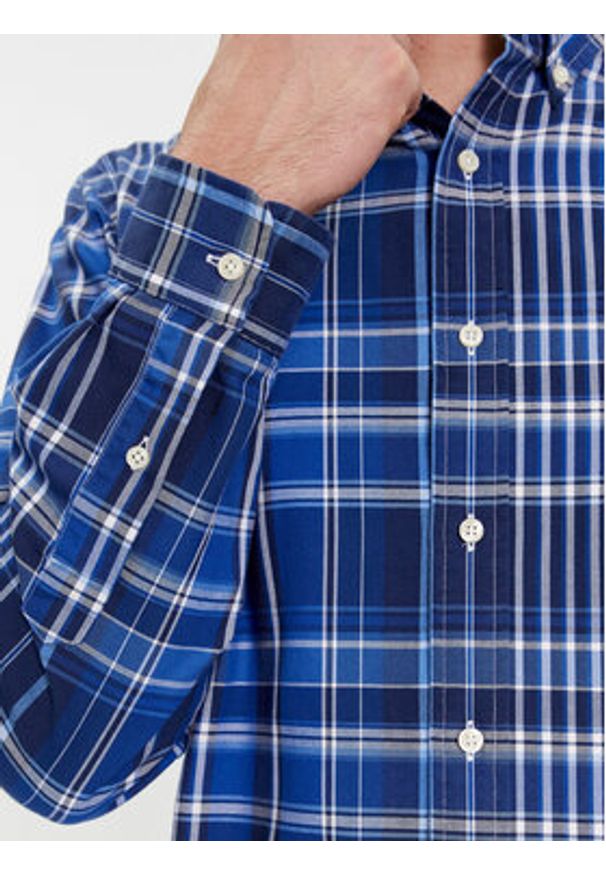 Polo Ralph Lauren Koszula 710897267006 Kolorowy Custom Fit. Typ kołnierza: polo. Materiał: bawełna. Wzór: kolorowy