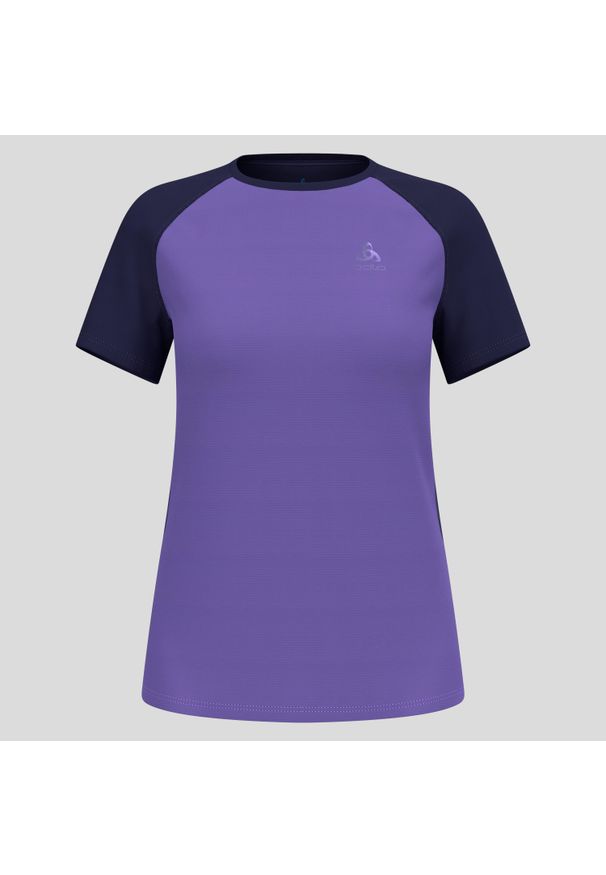 Koszulka damska Odlo X-ALP TRAIL T-shirt crew neck s/s. Kolor: fioletowy. Sport: bieganie