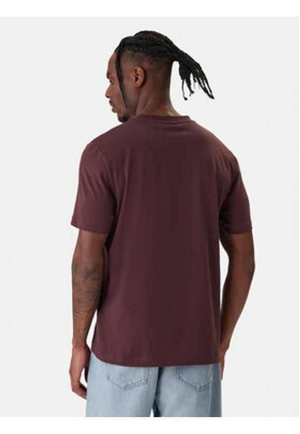 Hugo - HUGO T-Shirt Danotie 50553124 Brązowy Regular Fit. Kolor: brązowy. Materiał: bawełna
