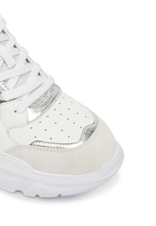 Versace Jeans Couture Sneakersy 80VA3SC2 ZPB70 Biały. Kolor: biały. Materiał: mesh