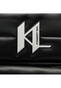 Karl Lagerfeld - KARL LAGERFELD Plecak 240M3063 Czarny. Kolor: czarny. Materiał: skóra #3