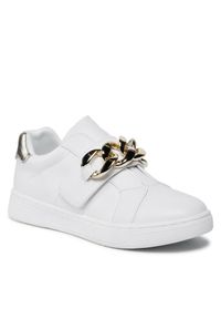 Sneakersy DeeZee. Kolor: biały #1