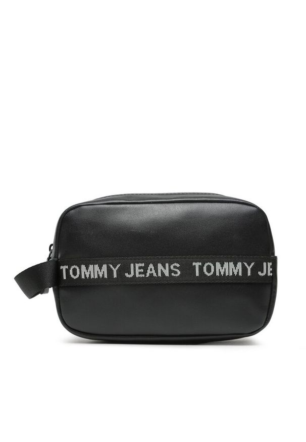 Kosmetyczka Tommy Jeans. Kolor: czarny