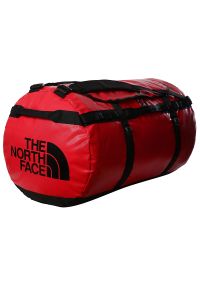 Torba The North Face Base Camp Duffel XXL 0A52SD54A1 - czerwona. Kolor: czerwony. Materiał: nylon. Wzór: paski. Sport: fitness