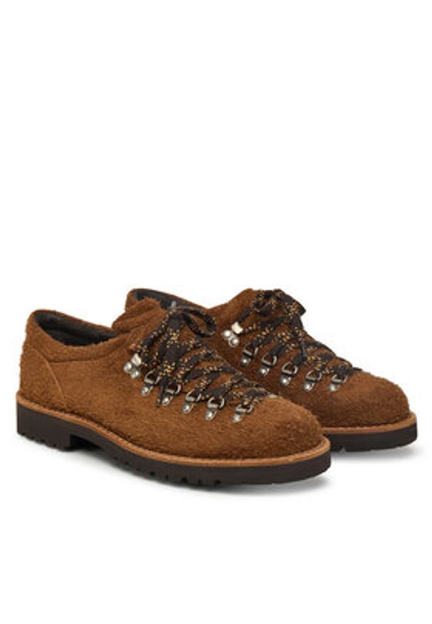 Fracap Półbuty Magnifico M121 Zielony. Kolor: zielony. Materiał: skóra