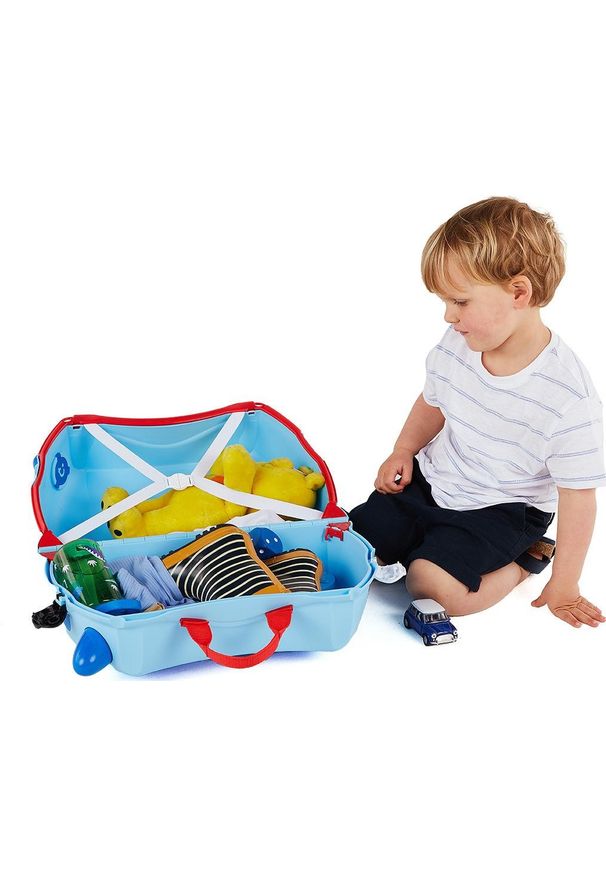 Trunki Niebieski Pies TRU-0063. Kolor: niebieski. Materiał: guma. Styl: wakacyjny, młodzieżowy