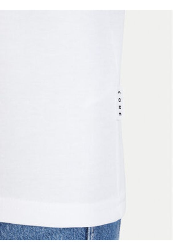 Jack & Jones T-Shirt Fusion 12289880 Biały Regular Fit. Kolor: biały. Materiał: bawełna