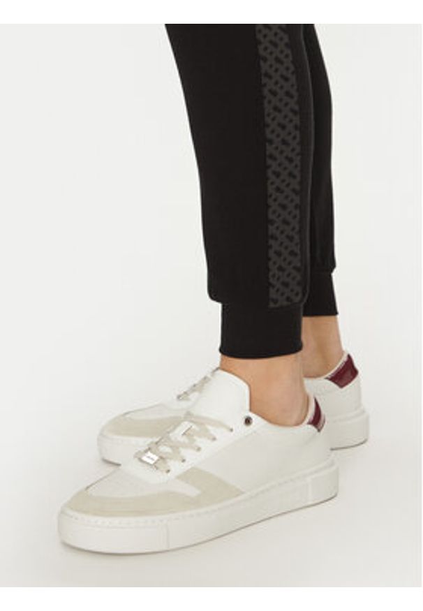 BOSS Spodnie dresowe 50535841 Czarny Regular Fit. Kolor: czarny. Materiał: syntetyk