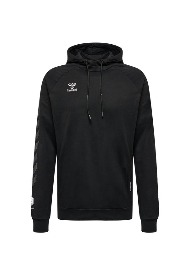 Bawełniana bluza z kapturem Hummel Move Grid. Typ kołnierza: kaptur. Kolor: czarny. Materiał: bawełna. Sport: fitness