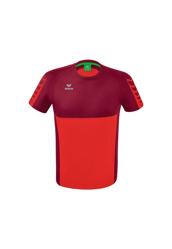 ERIMA - Koszulka dziecięca Erima Six Wings. Kolor: czerwony. Sport: piłka nożna