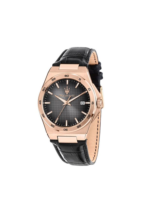 Maserati Zegarek Velocita R8851153001 Czarny. Kolor: czarny