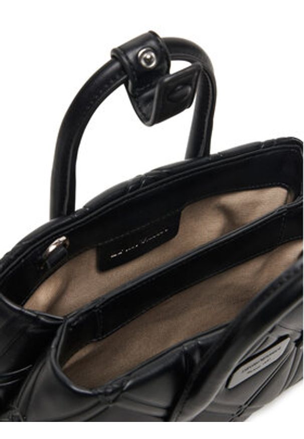 Emporio Armani Torebka EW002955 AF19662 UC001 Czarny. Kolor: czarny. Materiał: skórzane