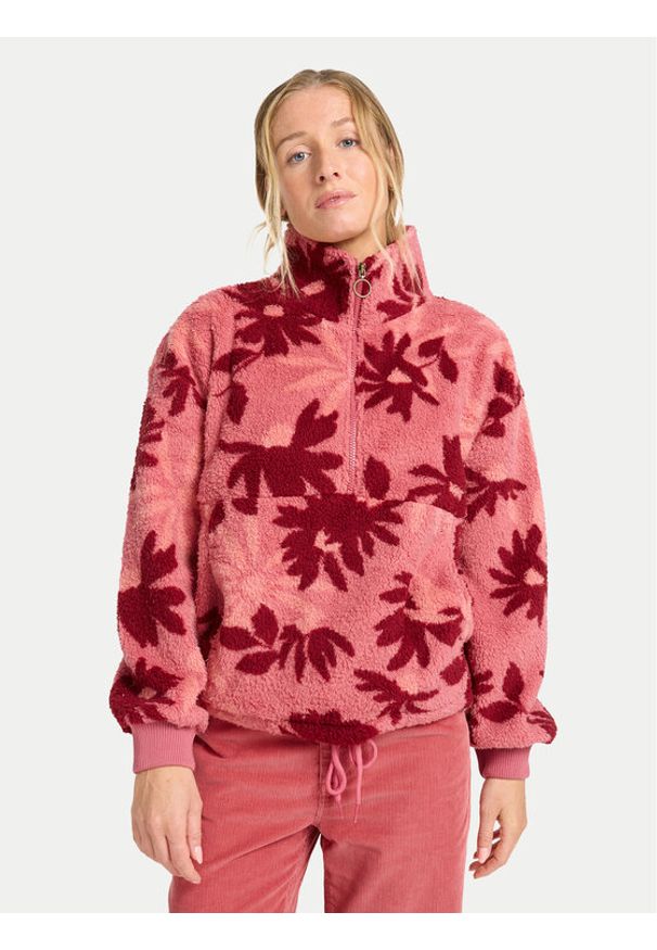 Billabong Polar Time Off EBJPF00112 Różowy Relaxed Fit. Kolor: różowy. Materiał: syntetyk