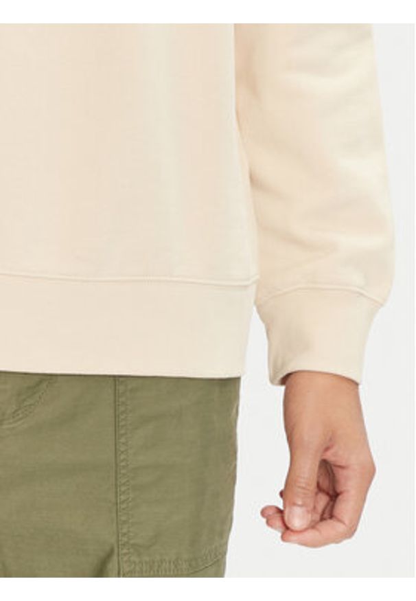 Levi's® Bluza Original A8606-0002 Beżowy Standard Fit. Kolor: beżowy. Materiał: bawełna