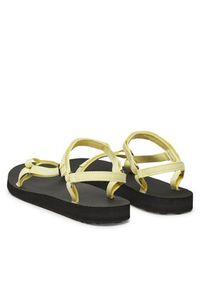 Teva Sandały Original Universal Slim 1150110 Żółty. Kolor: żółty. Materiał: materiał #3