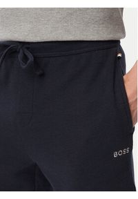 BOSS Szorty sportowe Waffle 50535884 Granatowy Regular Fit. Kolor: niebieski. Materiał: syntetyk. Styl: sportowy #3