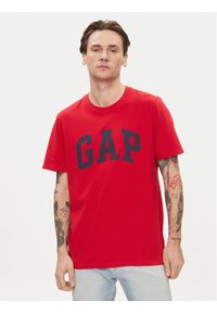 GAP - Gap T-Shirt 856659-05 Czerwony Regular Fit. Kolor: czerwony. Materiał: bawełna