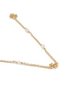 Tory Burch Naszyjnik Kira Pearl Delicate Necklace 136782 Złoty. Materiał: metalowe. Kolor: złoty #5