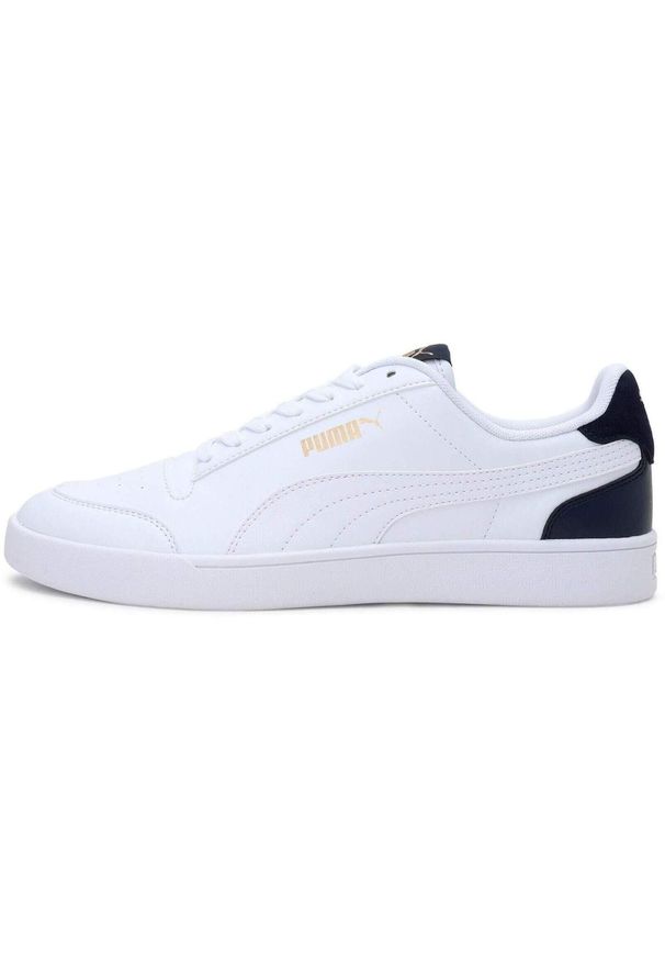 Buty Puma Shuffle, Dla obu płci. Kolor: biały. Materiał: materiał, syntetyk, tkanina