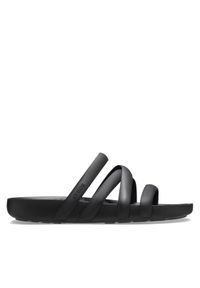 Crocs Klapki Splash Strappy Sandal 208217 Czarny. Kolor: czarny
