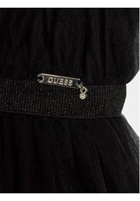Guess Sukienka elegancka J4RK22 KC3F0 Czarny Regular Fit. Kolor: czarny. Materiał: syntetyk. Styl: elegancki