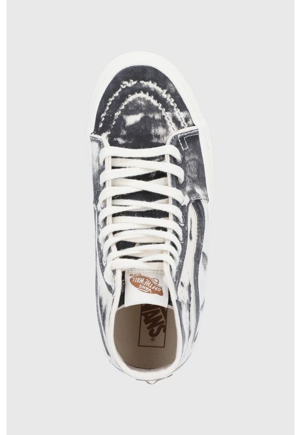 Vans - Trampki. Nosek buta: okrągły. Zapięcie: sznurówki. Kolor: szary. Materiał: guma