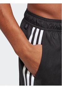 Adidas - adidas Szorty kąpielowe 3-Stripes CLX Swim Shorts HT4367 Czarny Regular Fit. Kolor: czarny. Materiał: syntetyk #6