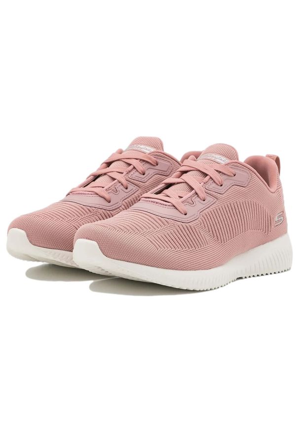 skechers - Buty damskie SKECHERS Bobs Squad Tough Talk. Kolor: różowy
