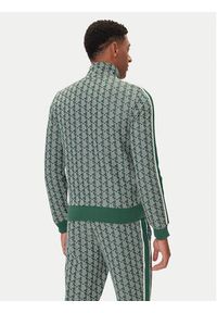 Lacoste Bluza SH1368 Zielony Regular Fit. Kolor: zielony. Materiał: bawełna #5