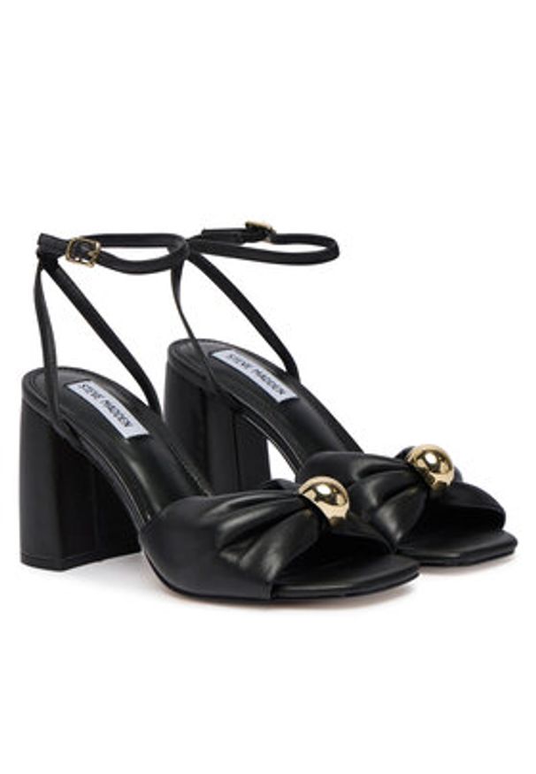 Steve Madden Sandały Meladi 11005242 Czarny. Kolor: czarny. Materiał: skóra