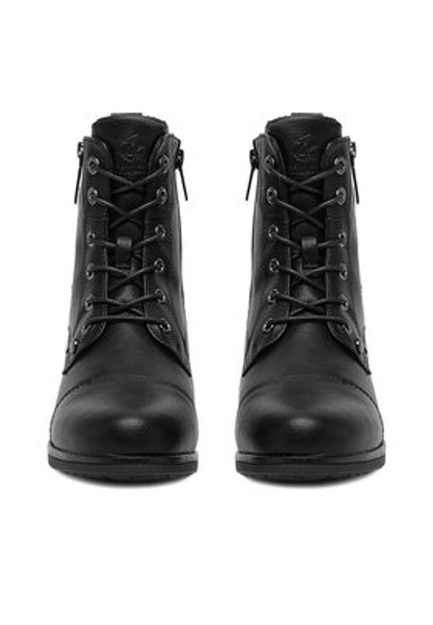 Beverly Hills Polo Club Trzewiki CEO-WS6631-01 Czarny. Kolor: czarny. Materiał: materiał, syntetyk