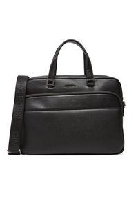 Gino Rossi Torba na laptopa C-GIN-L-004-08 Czarny. Kolor: czarny. Materiał: materiał #2