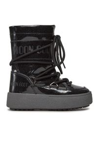 Moon Boot Śniegowce Jtrack Tube Glitter 34301000004 Czarny. Kolor: czarny